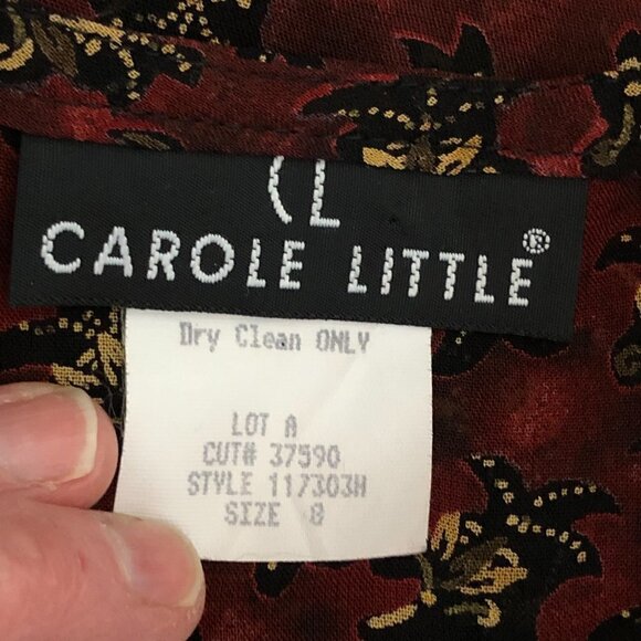 Vintage CAROLE LITTLE Ruffle Camisole - Picture 2 of 8